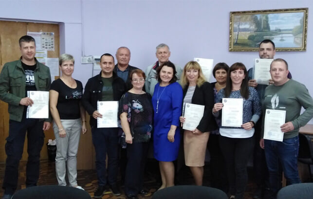 Advanced training of instructors of Ukrainian airlines