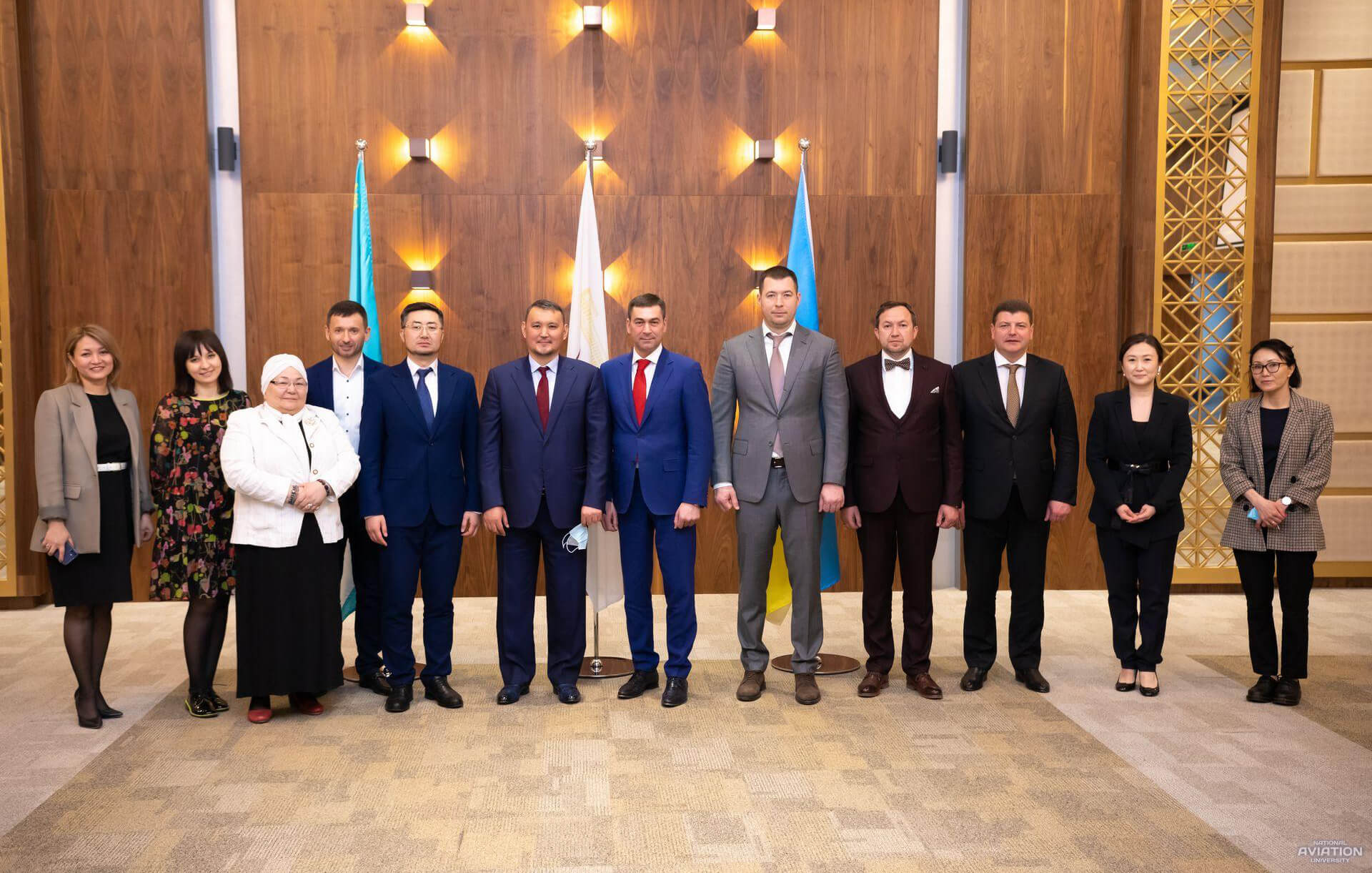 Rector of NAU Maxim Lutsky paid a working visit to the Kazakh State Law University. M.S. Narikbayeva