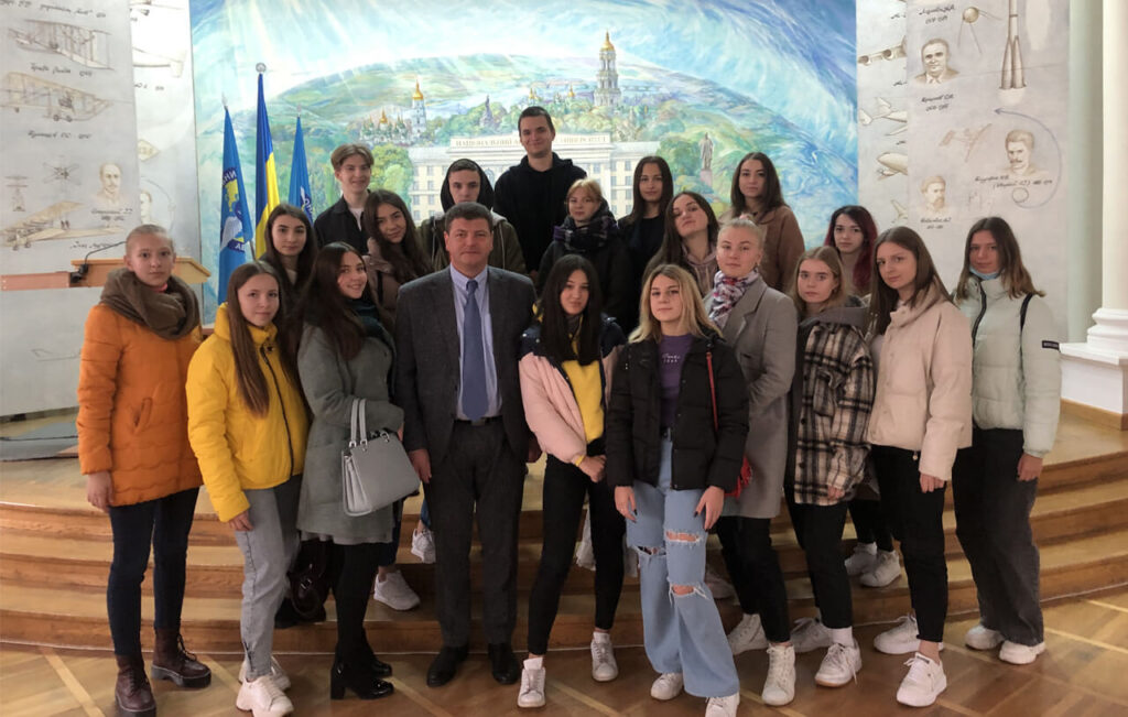 A study tour was conducted by the National Aviation University for students majoring in 281 «Public Administration and Management» ED «Bachelor»