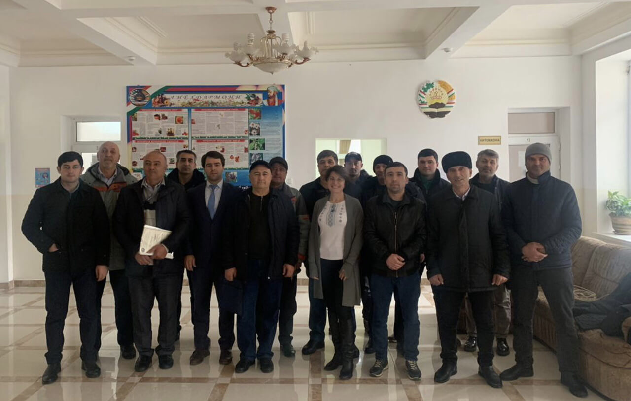 Training of aviation specialists of Tajikistan