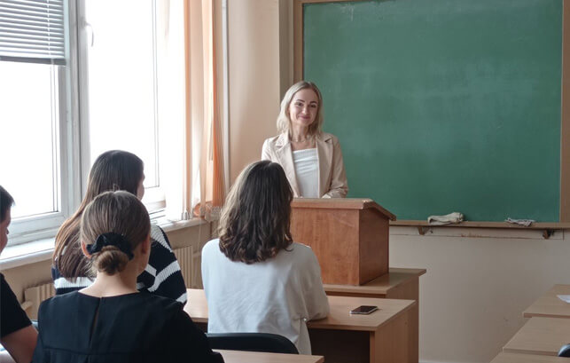 Open lecture on the topic: “Political system of society”