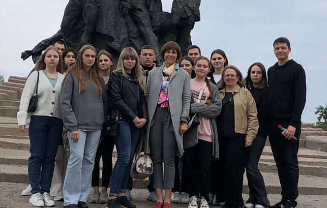 Students visited an excursion on the topic: “Memory of Babyn Yar”