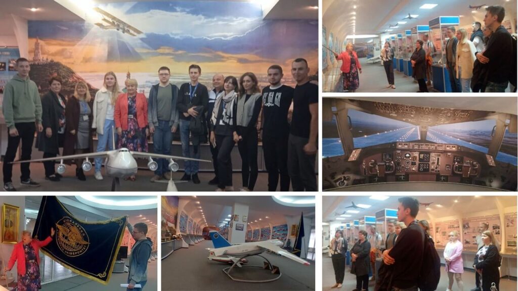 Students visited the NAU Aviation Museum as part of the «University is our home» event
