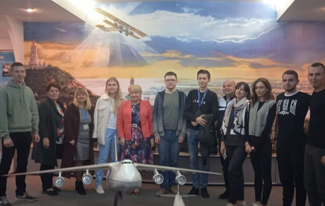 Students visited the NAU Aviation Museum as part of the “University is our home” event