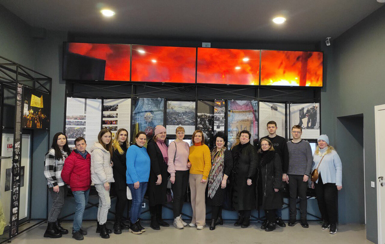 Students and employees of NNINO visited the Museum of the Revolution of Dignity