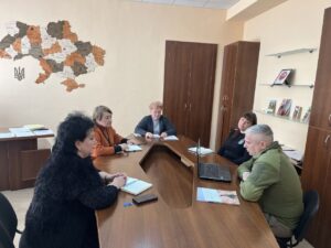 Відбулася зустріч з головою Громадської організації «Українська Жіноча Варта» Оленою Білецькою