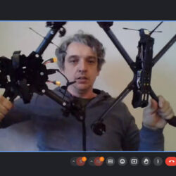 An online meeting was held, dedicated to the issues of manufacturing and using FPV drones