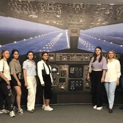 Students-managers of NNINO NAU visited the Museum of History and the Training Hangar of the University