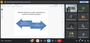 Відкрита лекція з управління людськими ресурсами в органах публічної влади для магістрів